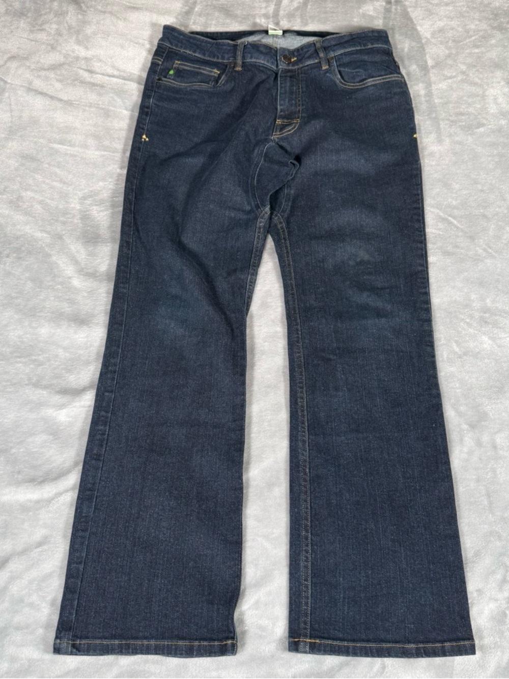 Stio Denim Stretch Jeans Mens 34x31 Straight Fit Low Rise Dark Wash